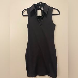 Black tight sporty dress